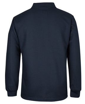 Podium L/S Waffle Pocket Polo 7WPL
