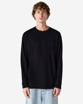 9410 American Apparel Super Heavyweight Unisex Long Sleeve Pocket T-Shirt