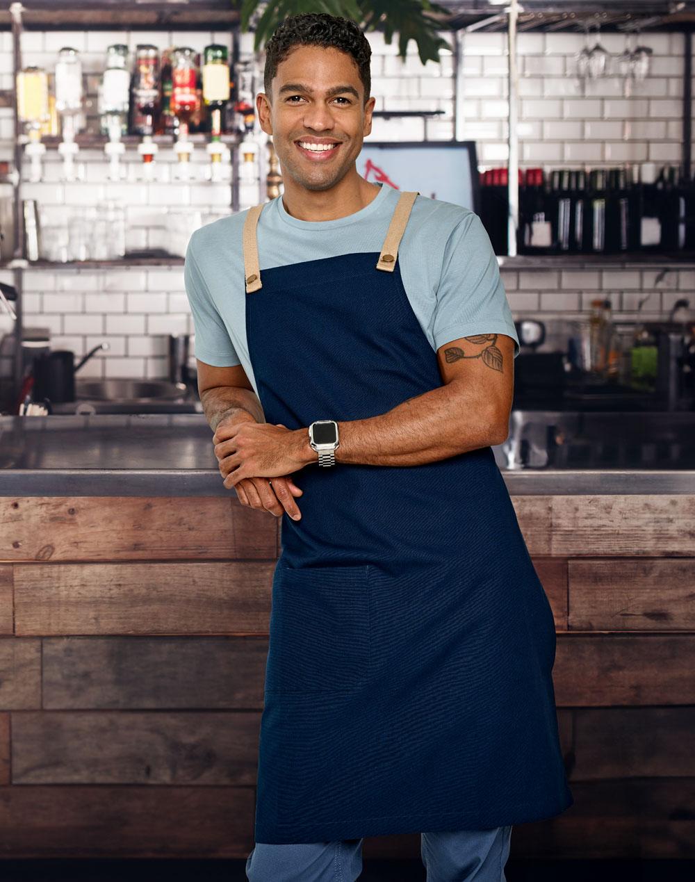 Benchmark AP07 BRUNSWICK BIB APRON