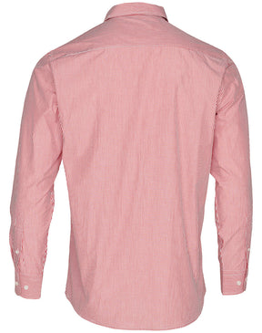 Benchmark M7232 Men's Balance Stripe Long Sleeve Shirt