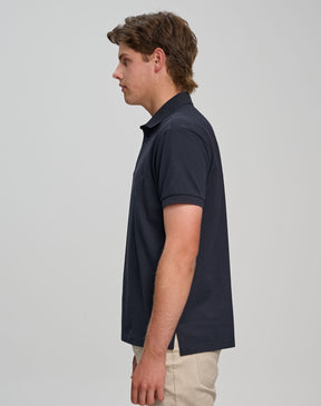PS71 Mens Ultrafine Cotton Pique Short Sleeve Polo