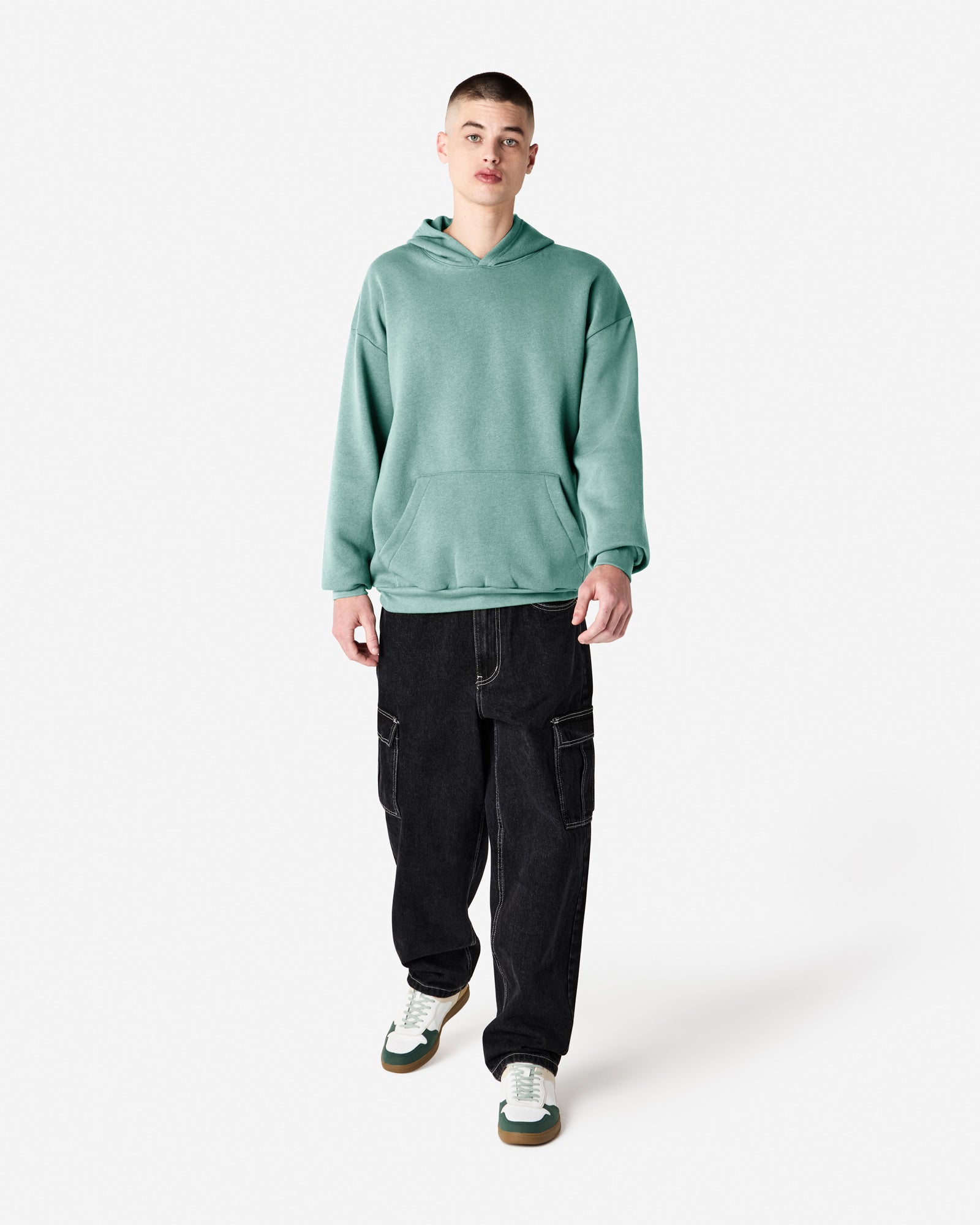 RF498 American Apparel Reflex Fleece Unisex Hooded Sweatshirt