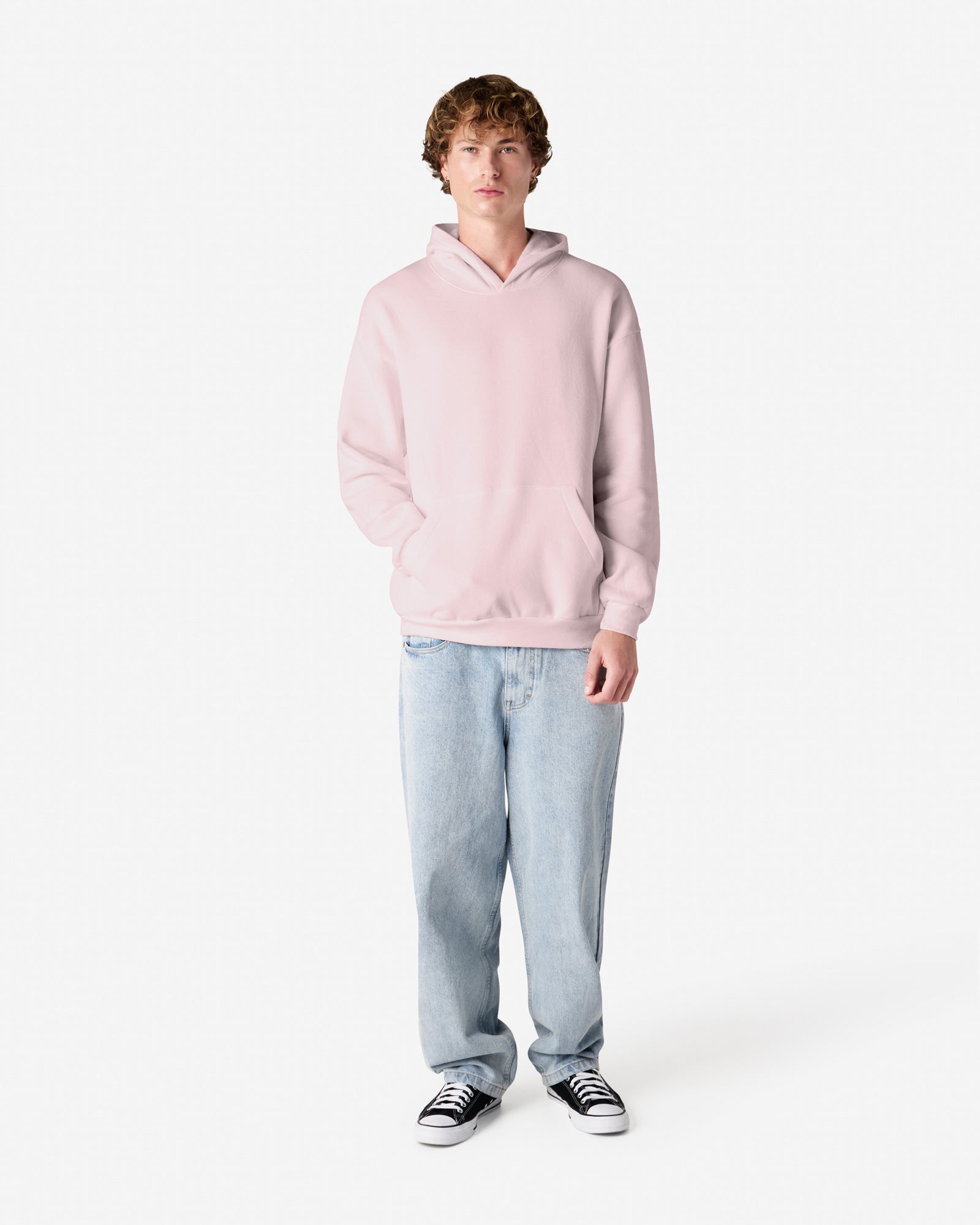 RF498 American Apparel Reflex Fleece Unisex Hooded Sweatshirt