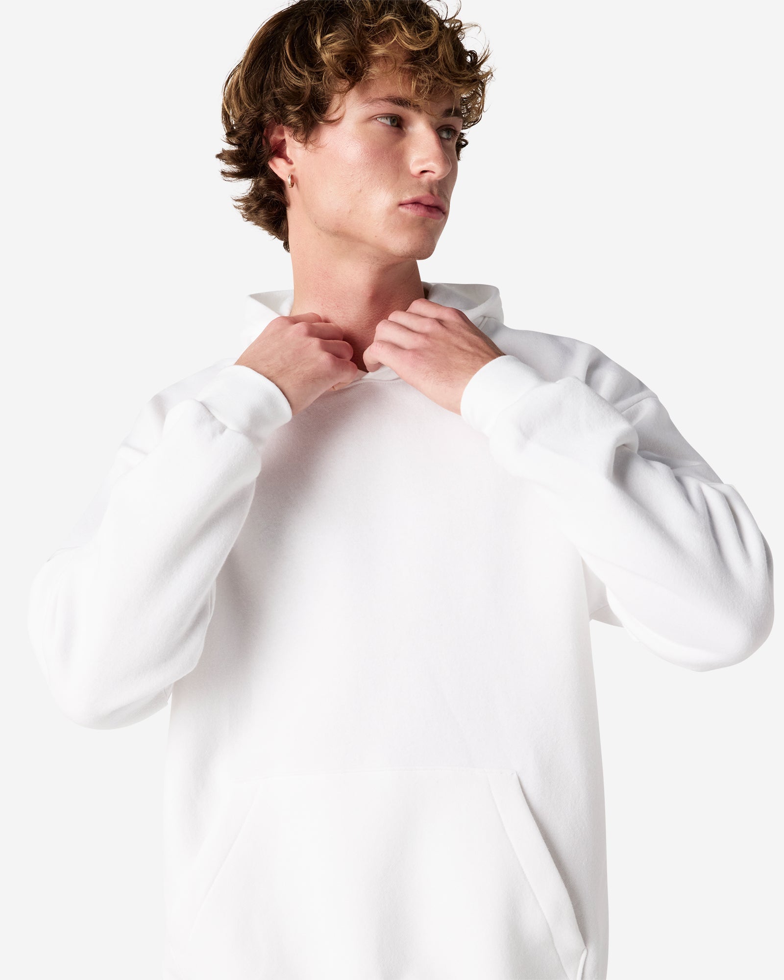RF498 American Apparel Reflex Fleece Unisex Hooded Sweatshirt