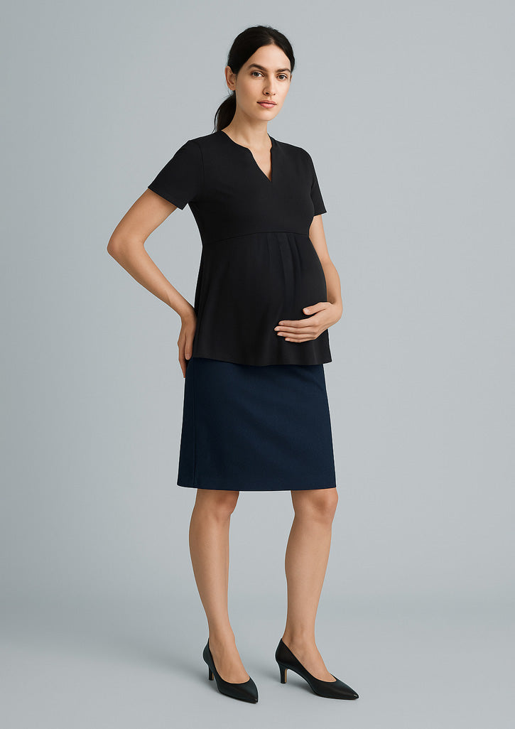 RGS307L Womens Cool Stretch Maternity Skirt