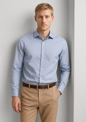 RS969ML Mens Charlie Slim Fit Long Sleeve Shirt