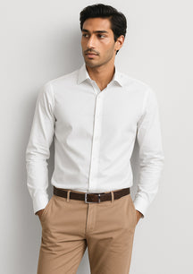 RS969ML Mens Charlie Slim Fit Long Sleeve Shirt