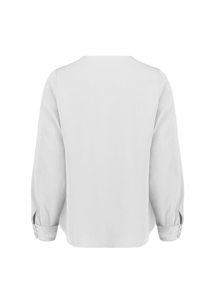 RU569LL Womens Evelyn Long Sleeve Blouse