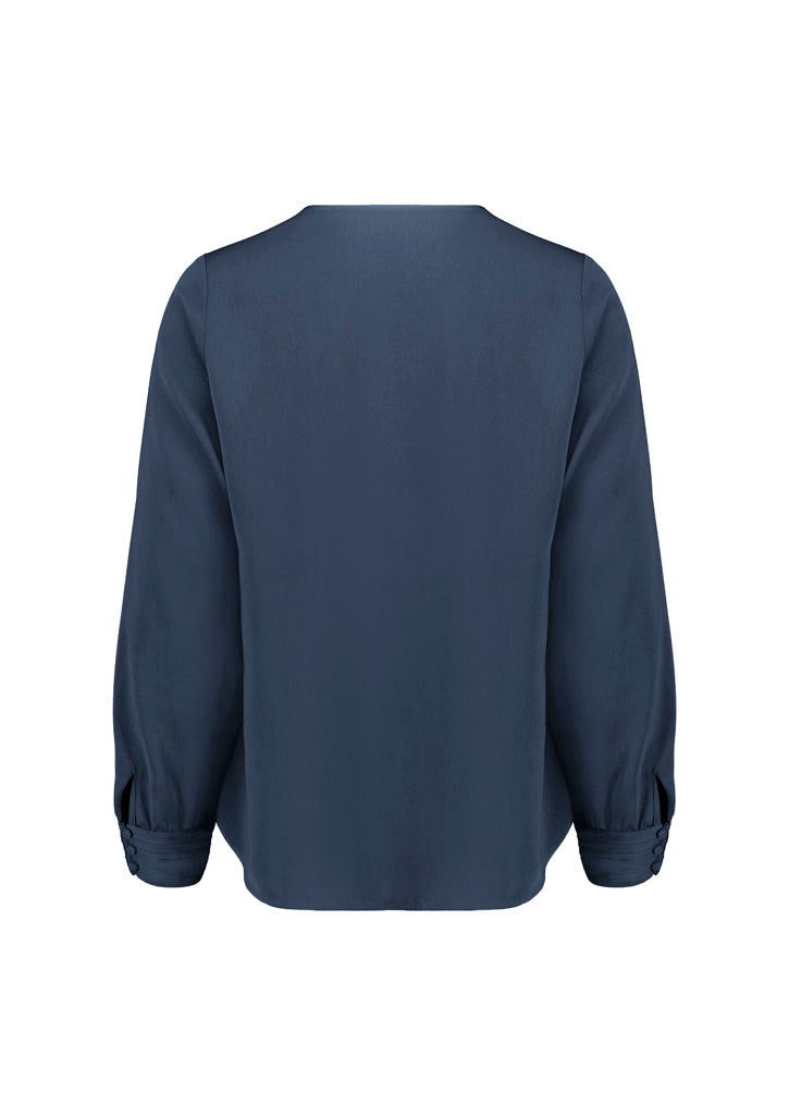 RU569LL Womens Evelyn Long Sleeve Blouse