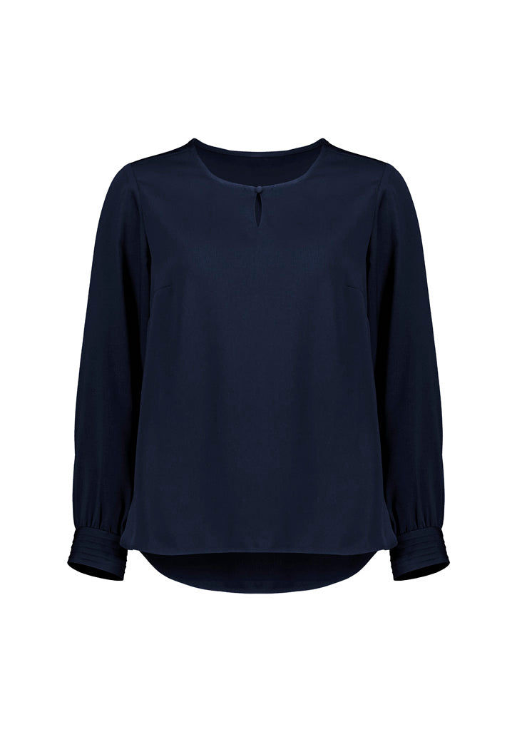 RU569LL Womens Evelyn Long Sleeve Blouse