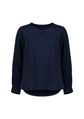 RU569LL Womens Evelyn Long Sleeve Blouse