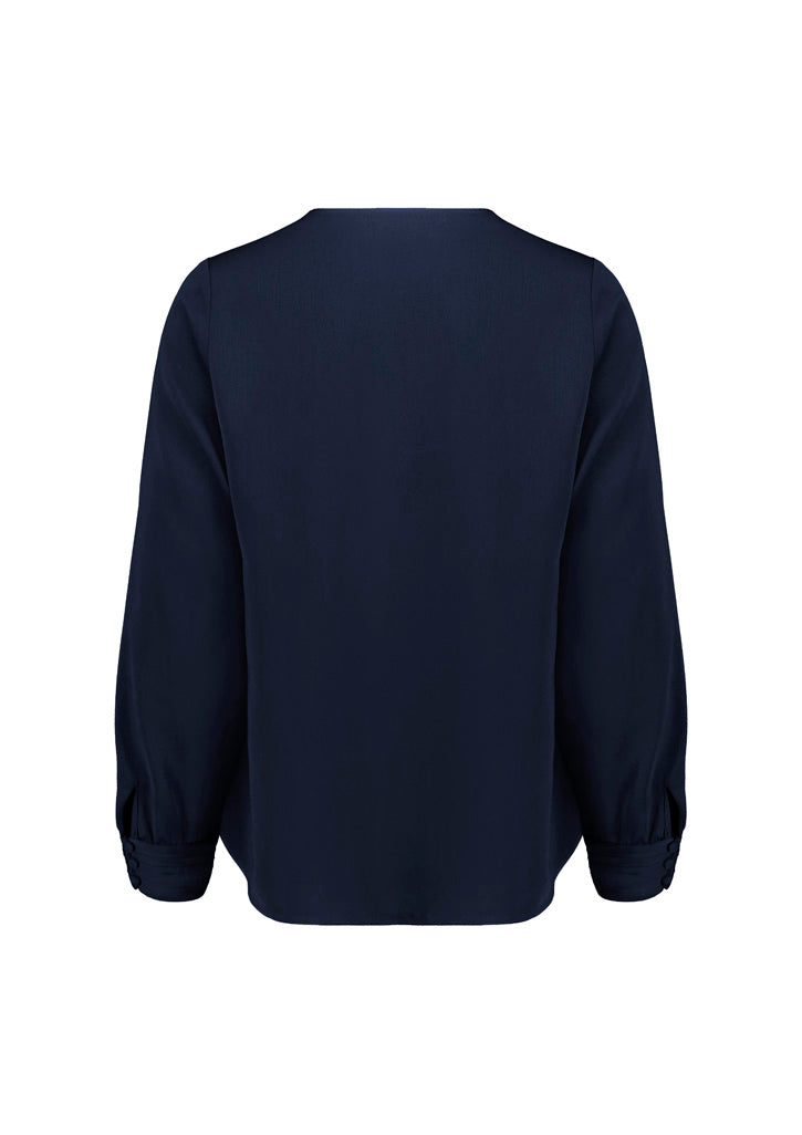 RU569LL Womens Evelyn Long Sleeve Blouse