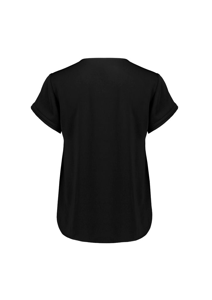 RU569LS Womens Evelyn Short Sleeve Blouse