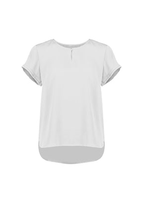 RU569LS Womens Evelyn Short Sleeve Blouse