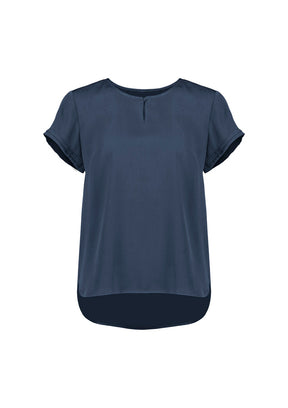 RU569LS Womens Evelyn Short Sleeve Blouse