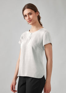 RU569LS Womens Evelyn Short Sleeve Blouse