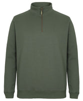 C OF C BRASS 1/2 ZIP SWEAT S3FSZ