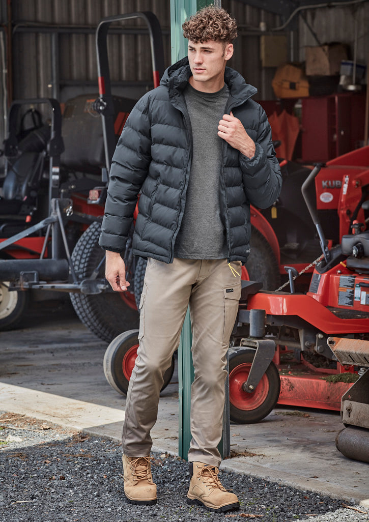 Syzmik ZJ240 Unisex Streetworx Hooded Puffer Jacket