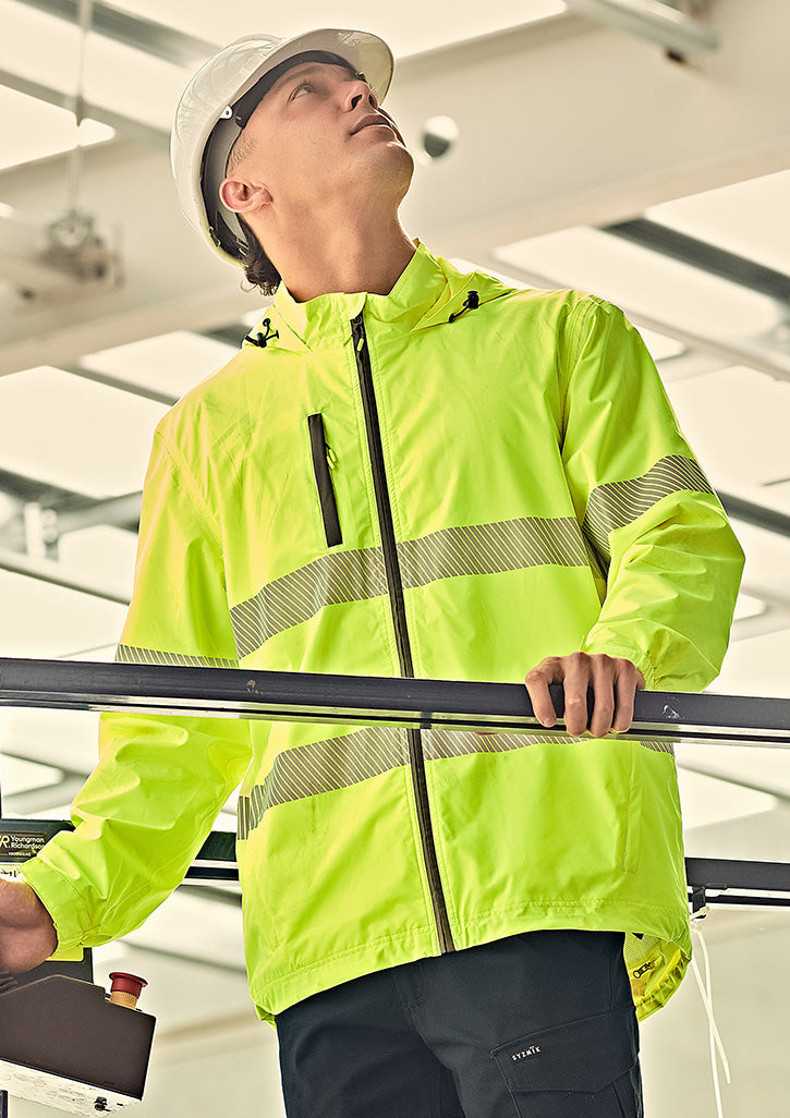Unisex Super Light Segmented Tape Packable Rain Jacket ZJ560