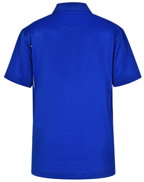PS93K KIDS SUSTAINABLE POLY/COTTON CONTRAST SS POLO