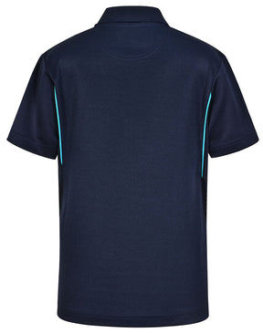 PS93K KIDS SUSTAINABLE POLY/COTTON CONTRAST SS POLO