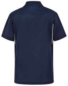 PS93K KIDS SUSTAINABLE POLY/COTTON CONTRAST SS POLO