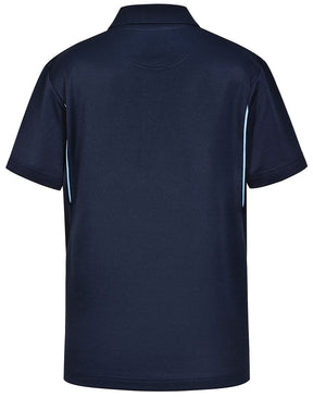 PS93K KIDS SUSTAINABLE POLY/COTTON CONTRAST SS POLO