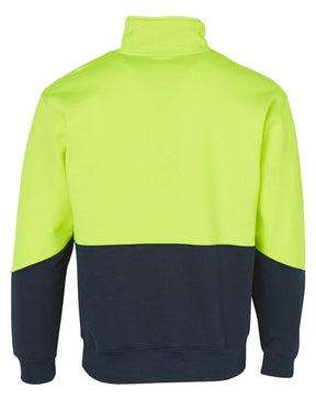 AIW SW13A HI-VIS LONG SLEEVE FLEECE SWEAT
