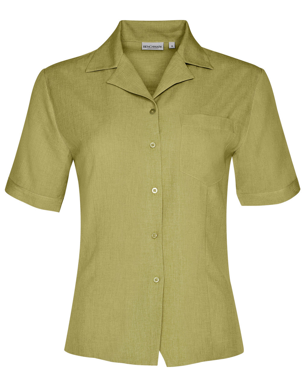 Benchmark M8614S Women's CoolDry Short Sleeve Overblouse