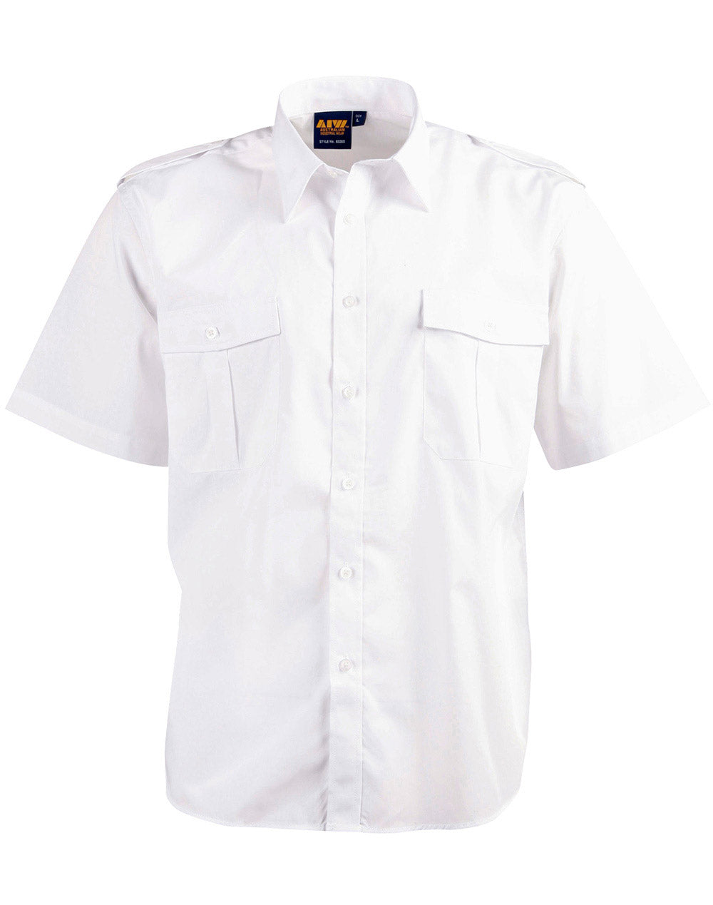 Benchmark BS06S Epaulette Short Sleeve-Unisex