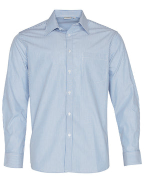 Benchmark M7232 Men's Balance Stripe Long Sleeve Shirt