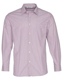 Benchmark M7232 Men's Balance Stripe Long Sleeve Shirt