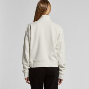 WOMENS STENCIL HALF ZIP - 4125