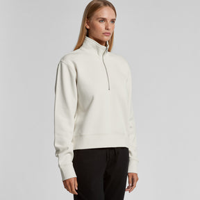 WOMENS STENCIL HALF ZIP - 4125