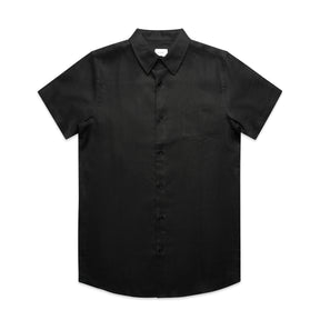 MENS LINEN S/S SHIRT - 5420