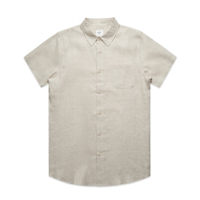 MENS LINEN S/S SHIRT - 5420