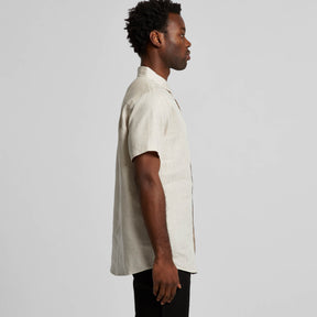 MENS LINEN S/S SHIRT - 5420