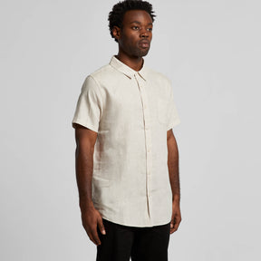 MENS LINEN S/S SHIRT - 5420