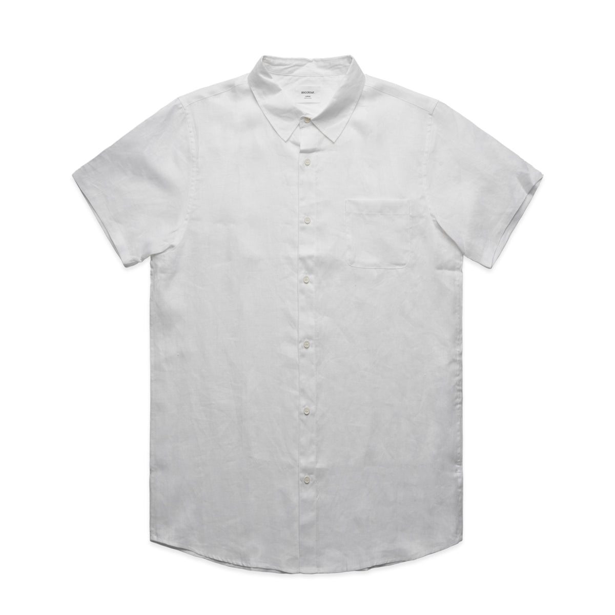 MENS LINEN S/S SHIRT - 5420