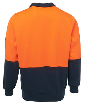 JB's Wear Hi Vis 1/2 Zip Fleecy Sweat 6HVFH