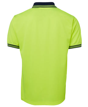 JB's Wear Hi Vis S/S Traditional Polo 6HVPS