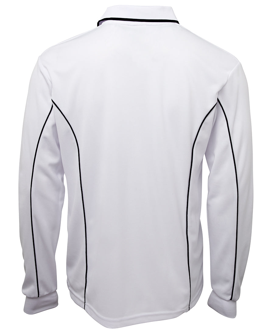 JBS PODIUM L/S PIPING POLO 7PIPL