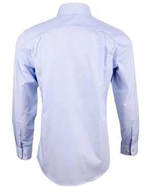 Benchmark M7362 Men's Mini Check Premium cotton long sleeve shirt
