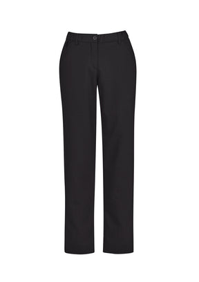 BIZ CARE WOMENS COMFORT WAIST STRAIGHT LEG PANT CL955LL