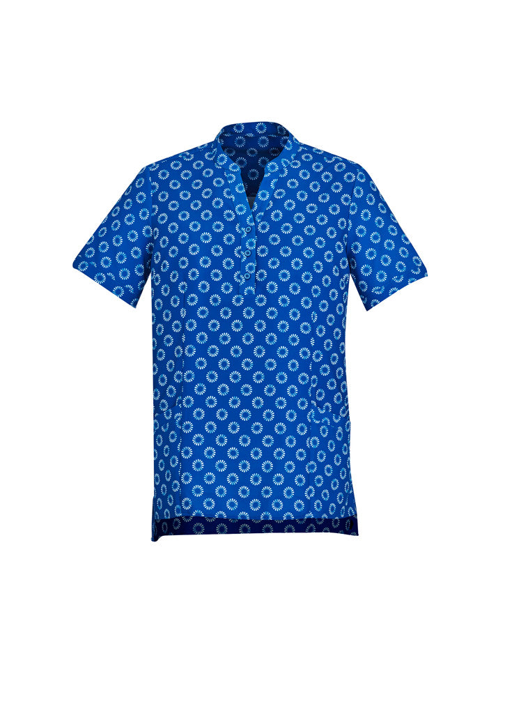 BIZ CARE WOMENS FLORENCE DAISY PRINT TUNIC CS950LS