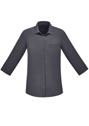 BIZ CARE WOMENS FLORENCE 3/4 SLEEVE SHIRT CS951LT