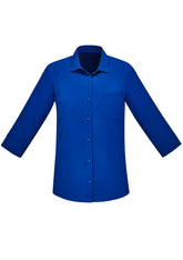 BIZ CARE WOMENS FLORENCE 3/4 SLEEVE SHIRT CS951LT