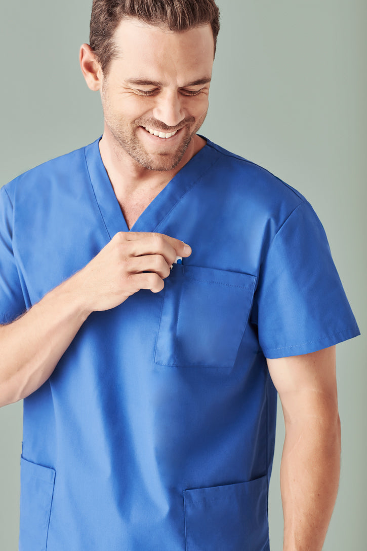 Biz Care Unisex Classic Scrubs Top H10612