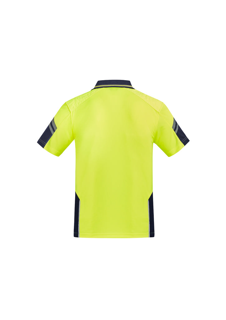 Syzmik Mens Reinforced Hi Vis Squad S/S Polo ZH465