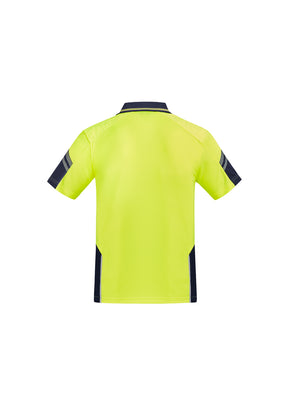 Syzmik Mens Reinforced Hi Vis Squad S/S Polo ZH465